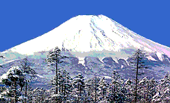 Mt. Fuji in winter