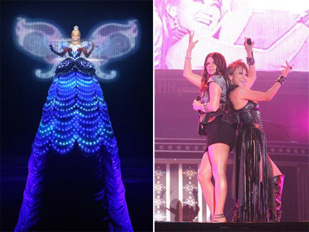 Jpop diva Koda Kumi 26 pulled out all the stops for 15000 fans at her 