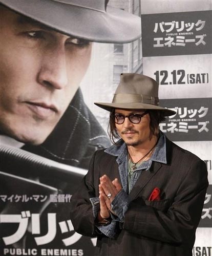 johnny depp public enemies. Johnny Depp, Public Enemies