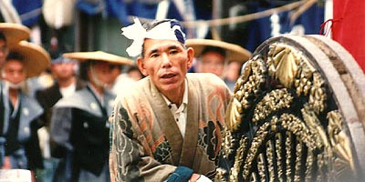 Elderly Japanese people