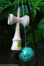 Ube Urban green kendama
