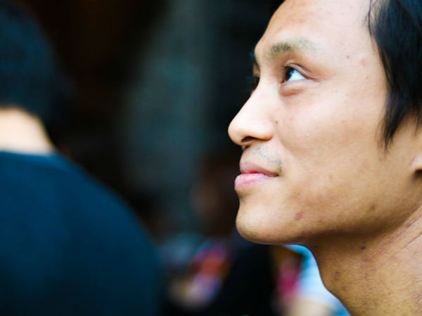 Shaun in profile