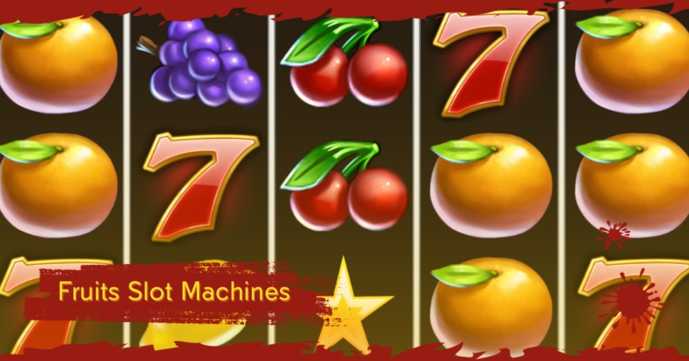As well as Lucky 7's,
        fruit symbols like oranges and cherries are a staple of slot machines worldwide.