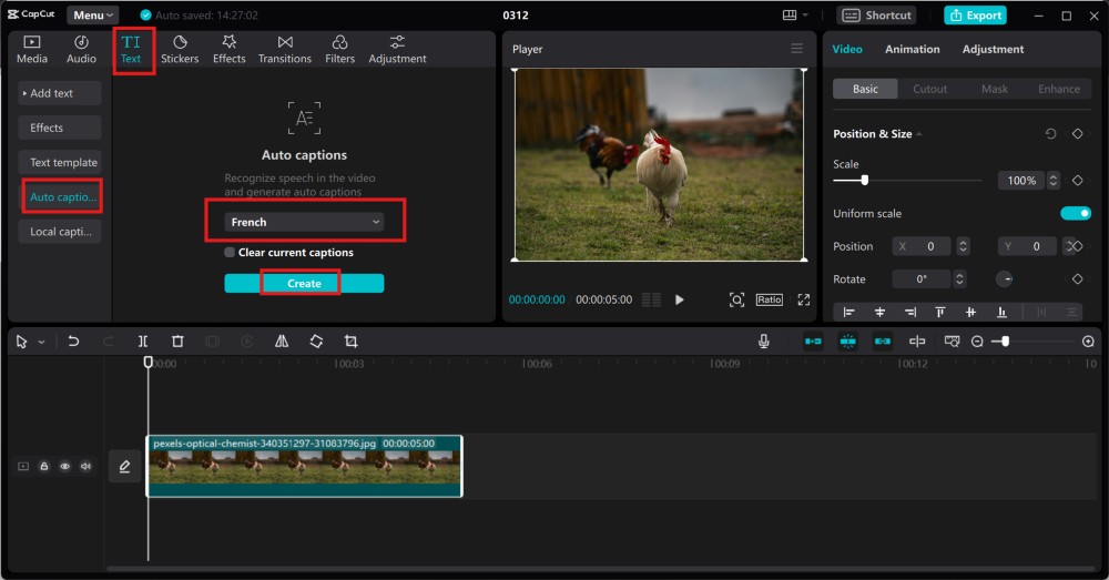 Smart Auto Caption Generator