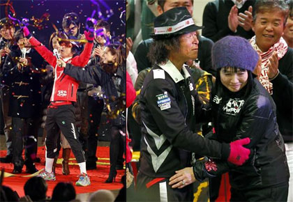 Hazama Kanpei Completes Earth Marathon