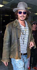 Johnny Depp in Tokyo