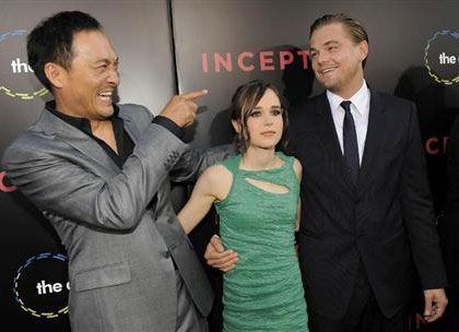 Watanabe Ken, Ellen Page, Leonardo Dicaprio