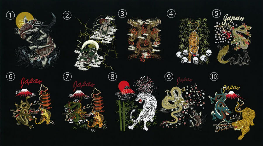 Sukajan Jacket Designs